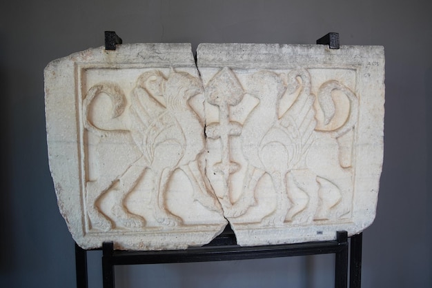 Relief w Muzeum Archeologicznym w Antalyi Antalya Turkiye