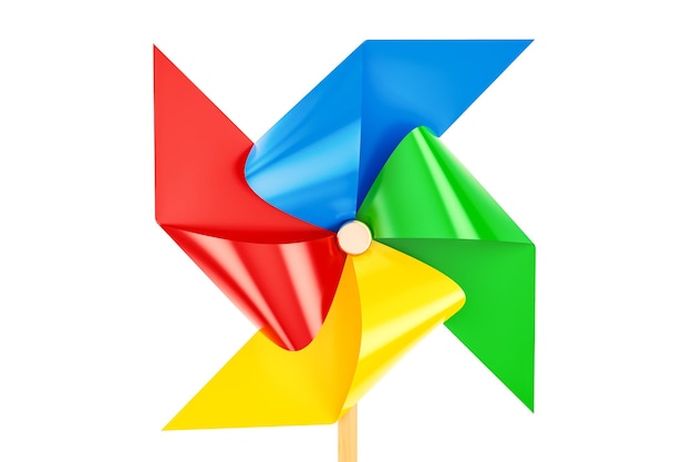 Rendering 3D zabawki Pinwheel