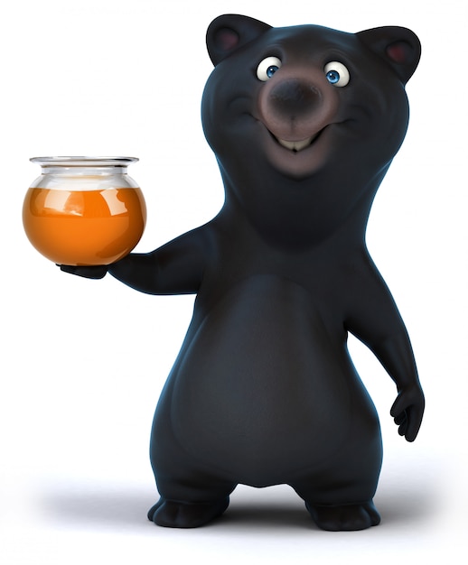 Renderowania 3D słodki Miś