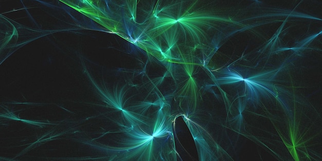 Renderowania 3D streszczenie multicolor fraktalna tła