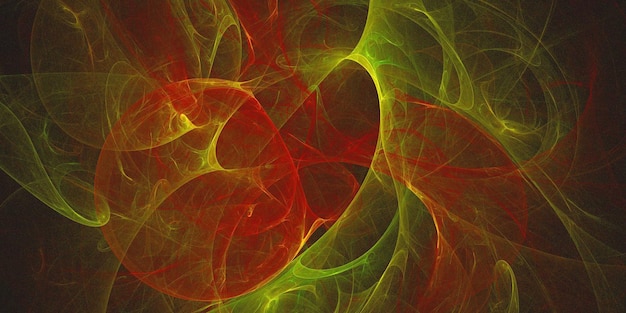 Renderowania 3D streszczenie multicolor fraktalna tła