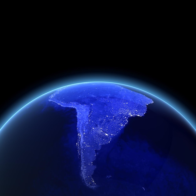 Renderowanie 3d w Ameryce Południowej
