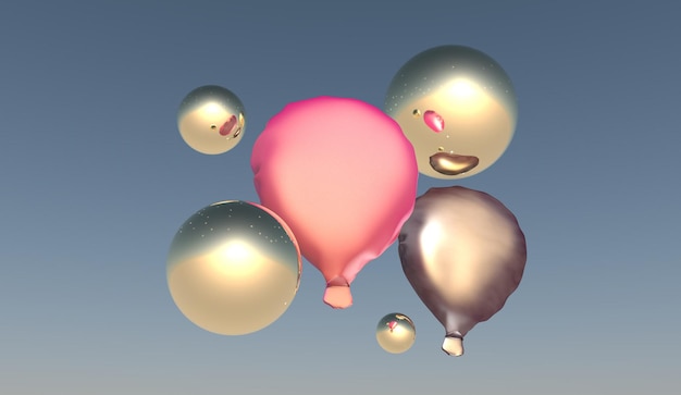 Renderowanie balonu 3D