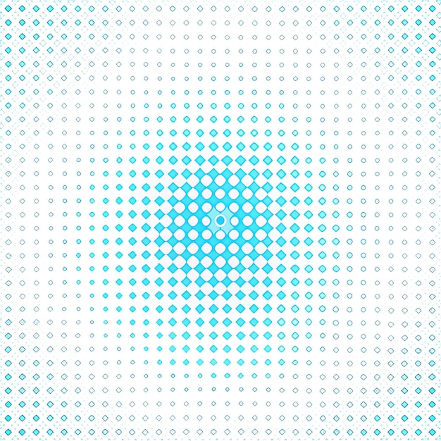 Retro Halftone Dot Pattern Brochura Szablon Wektorowy Plakat Ilustracja tła z wzorem okrągłym