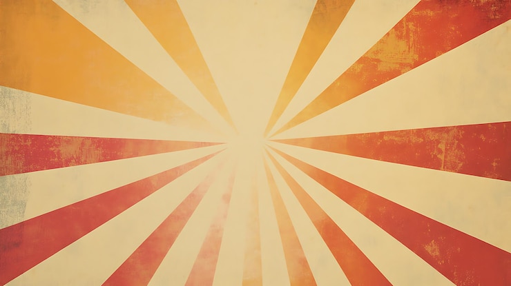 Zdjęcie retro sunburst tło graficzne projektowanie 1