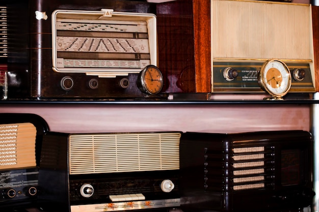 Retro Vintage Stare Radio Nostalgia Zdjęcie obiektu