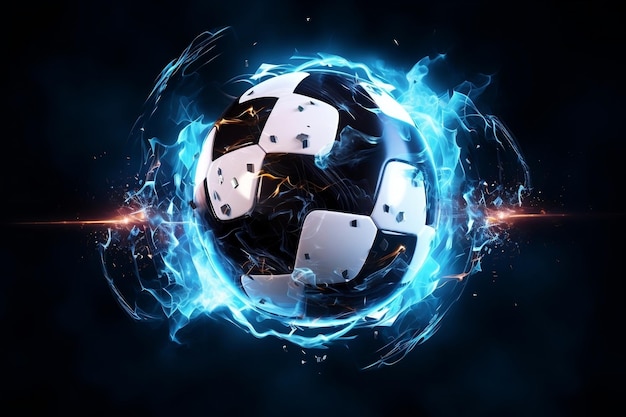 Rewolucyjna mechaniczna piłka nożna Generatywna sztuczna inteligencja