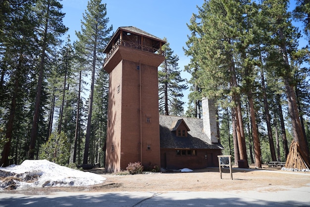 Rezydencja Hellmana Ehrmana Park stanowy nad jeziorem Tahoe Sugar Pine