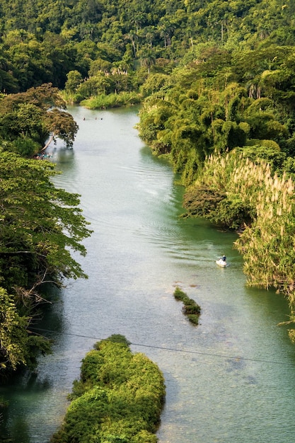 Rio Canimar w mieście Matanzas na Kubie