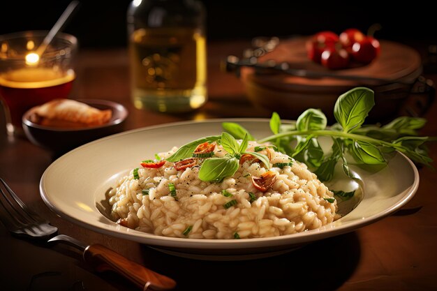 Risotto Elegancja Smak Włoch