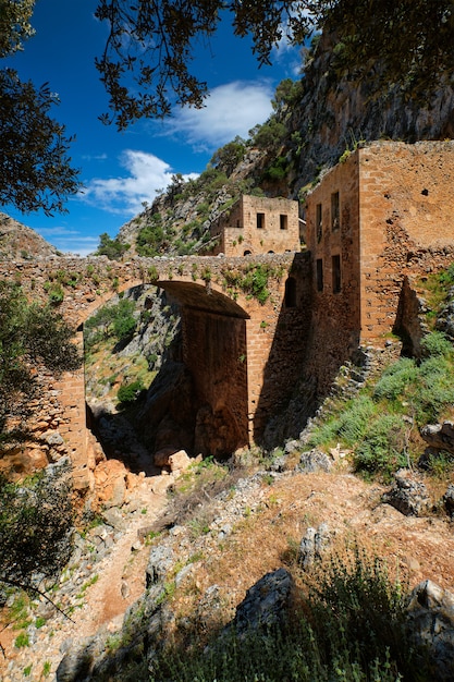 Riuns Katholiko monaster, Chania region na Crete wyspie, Grecja