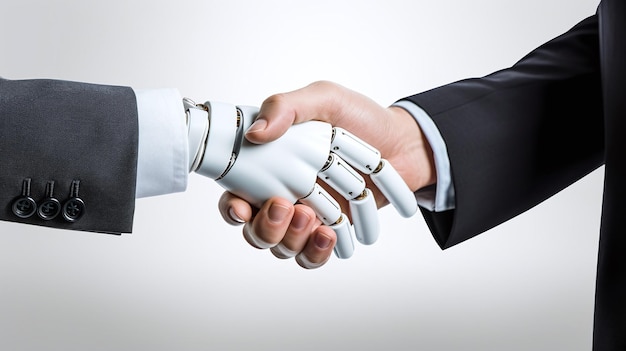 Robot i człowiek