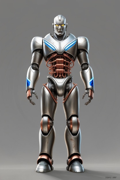 Robot, na którym jest słowo robot.