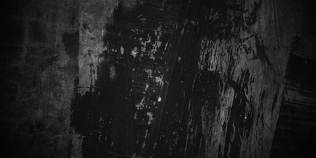 Rock abstrakcyjna czarna ściana tło ciemne otynkowane ściany tło