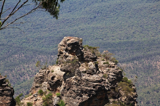Rocks Three Sisters, Park Narodowy Gór Błękitnych, Australia