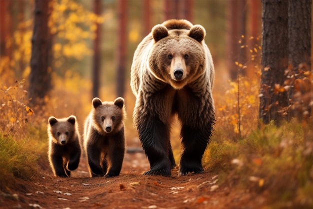 rodzina niedźwiedzi