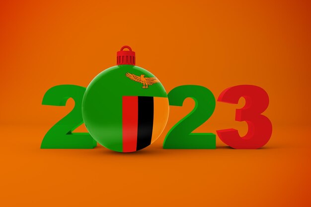 Rok 2023 Z Ornamentem Zambii