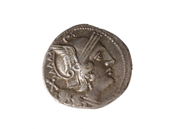 Roman silver denarius