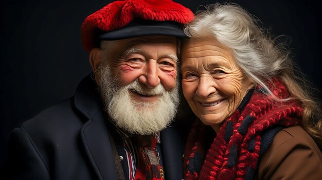 Romantic Couple's Valentine's Day Hu Obejmując miłość dzielili chwilę czystego połączenia