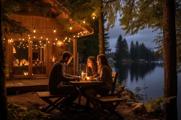 Romantic_Retreat_Campfire_Cabin