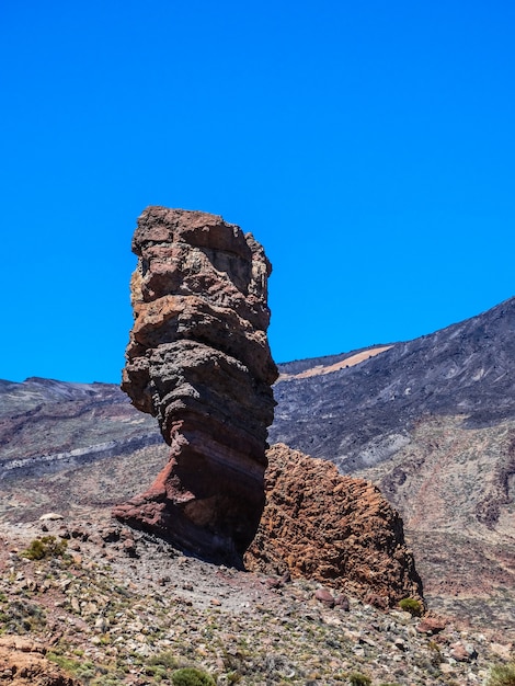 Roque Cinchado, Park Narodowy Teide, Teneryfa, Wyspy Kanaryjskie, Hiszpania