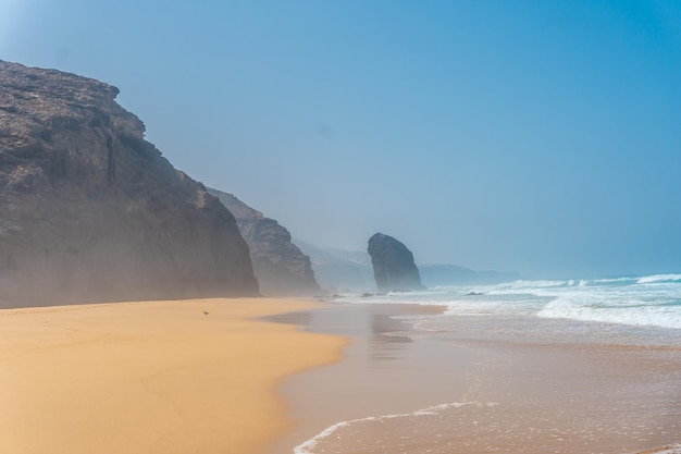 Roque Del Moro Z Plaży Cofete W Parku Przyrody Jandia Fuerteventura