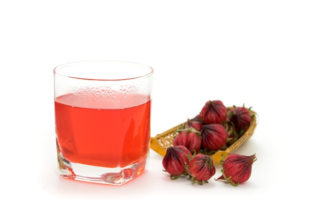 Roselle i sok hibiskusowy ze świeżą rosellą - napój dla dobrego zdrowia