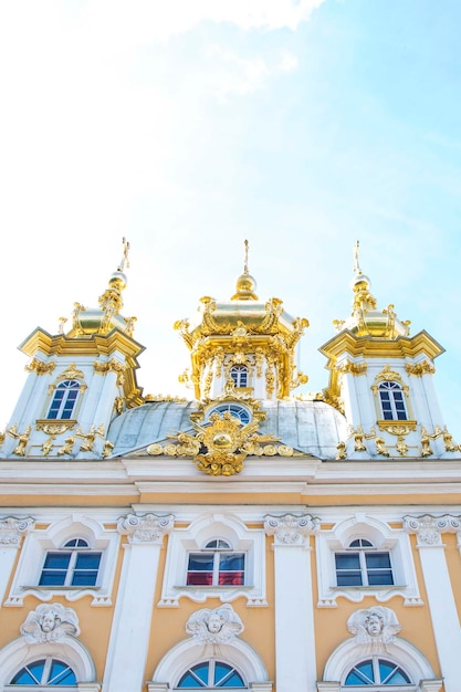 rosja stpetersburg peterhof pałac peterhof wpisany na listę unesco