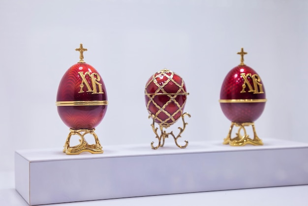 Rosyjska Biżuteria Z Pamiątkami Pisanki Kopia Faberge