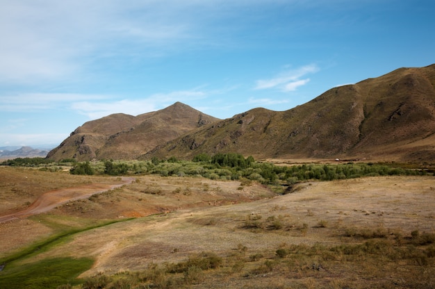 Roud West Sayan Mountains