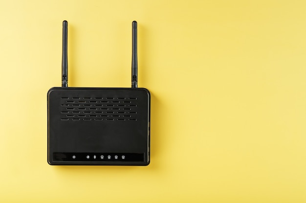 Router w technologii bezprzewodowej sieci LAN z urządzeniami opartymi na urządzeniach