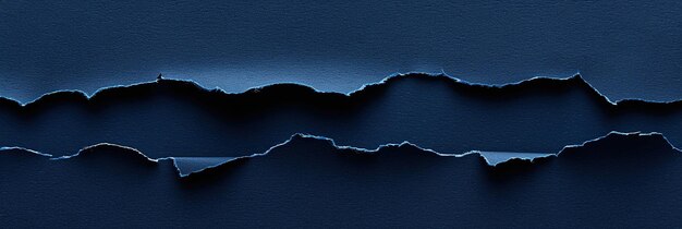 Zdjęcie rozerwane jasne papierowe tło marynarki wojennej z przestrzenią dla tekstu żywy kolorowy baner marynarii wojennej