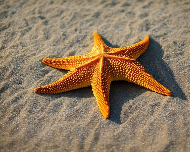 rozgwiazda na plaży