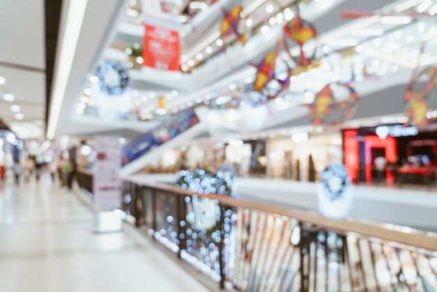 Rozmyj Luksusowe Centrum Handlowe I Sklepy Detaliczne