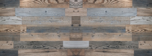 Różne arkusze drewna, długi panel drewniany