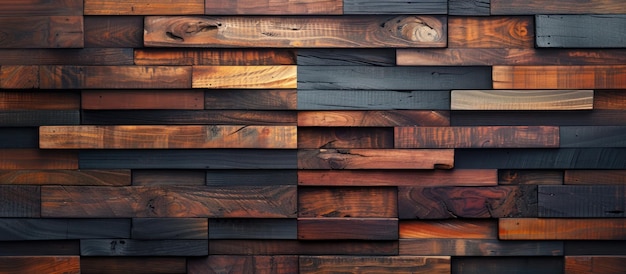 Różne drewniane ściany