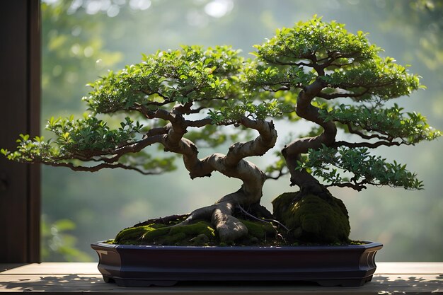 Różne rodzaje bonsai