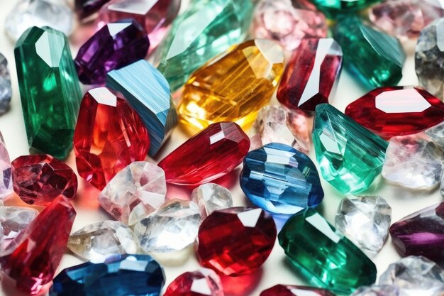 Różnorodne Kryształy Szklane Do Wyrobu Biżuterii
