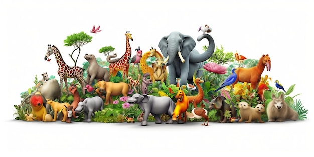 Różnorodność biologiczna Opisz różne gatunki zwierząt Światowy Dzień Ludności