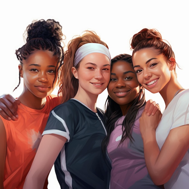 Różnorodność w działaniu wzmacnia pozycję kobiecych awatarów w sportach wirtualnych Inspirująca sesja na okładkę Nike