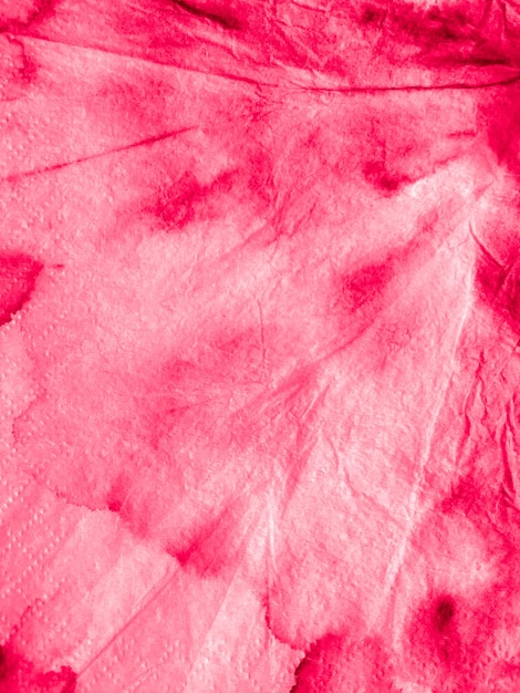 Różowa farbowana fala akwarelowa Tiedye