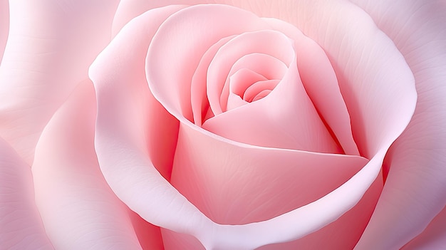 Różowa pastelowa róża