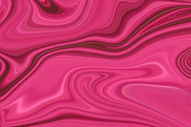 Różowa, płynna farba akrylowa wirowa