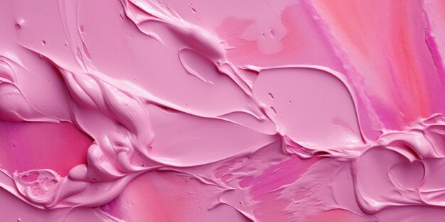 Różowa szminka lub błyszczyk o szerokiej fakturze jako tło kosmetyczne do makijażu i kosmetyków kosmetycznych dla luksusowej marki wakacyjnej płaskiej tła lub abstrakcyjnej grafiki ściennej i pociągnięć farby