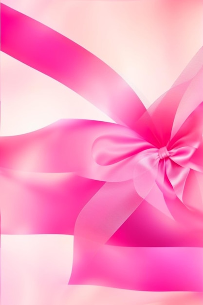 Różowa wstążka raka piersi
