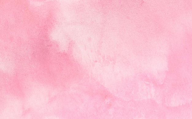 Różowe abstrakcyjne tło akwarela Tekstura farby
