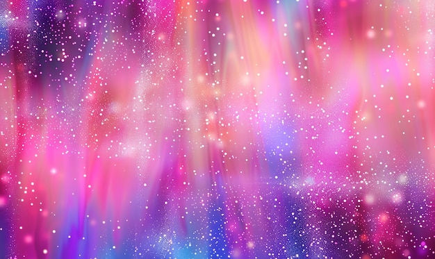 Zdjęcie różowe i fioletowe abstrakcyjne kolorowe tło z gwiazdami
