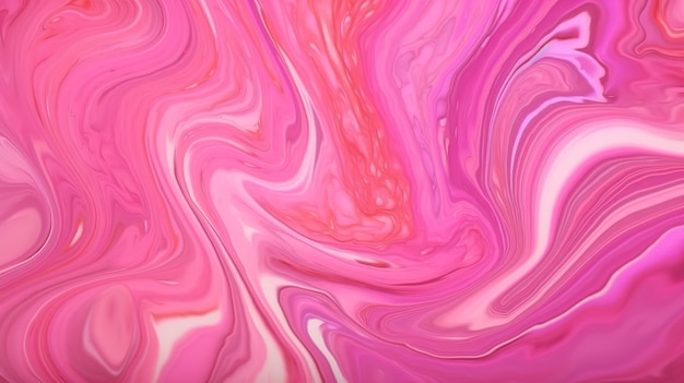 Różowe i fioletowe abstrakcyjne tło z marmurowym wzorem.