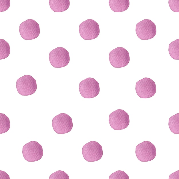 Różowo-fioletowe tło z wzorem małych różowych kropek.
