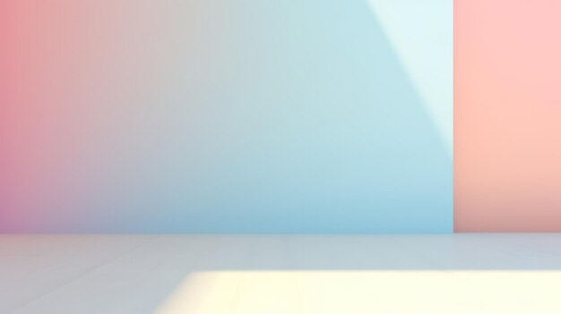 Zdjęcie różowo-niebieskie kwadratowe tło dla abstrakcji szablonu prezentacji biznesowej produktu
